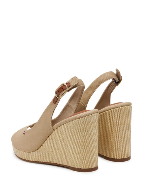 TH Espadrilles mit hohem Keilabsatz Meerrettich - Damenschuhe