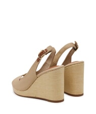 TOMMY HILFIGER TH Espadrilles mit hohem Keilabsatz Meerrettich - Damenschuhe - 5