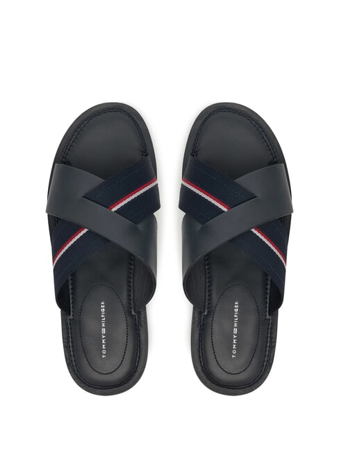 TH Lederpantoffeln mit Logoband W&uuml;stenhimmel - Herrenschuhe