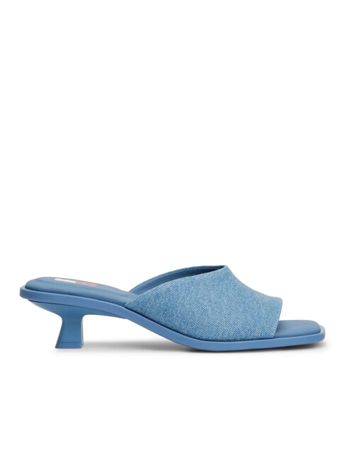 NOHO Hausschuhe mit niedrigem Absatz Denim - Damenschuhe