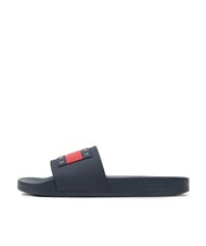 TOMMY HILFIGER TOMMY JEANS Pool Slide Gummipantoffeln dunkle Nachtmarine - Herrenschuhe - 4
