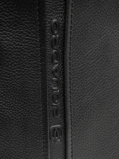 X1 Lederrucksack mit einer Schulter Schwarz - Umh&auml;ngetaschen Herren