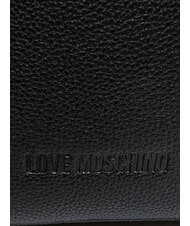 LOVE MOSCHINO SQUARE Einkaufstasche mit Kettenhenkeln Schwarz - Damentaschen - 3