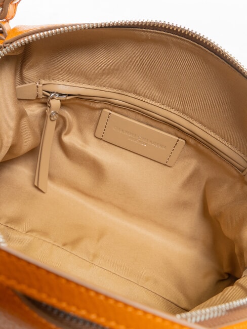 ALIFA Ledertasche mit Schultergurt w&uuml;rzen - Damentaschen