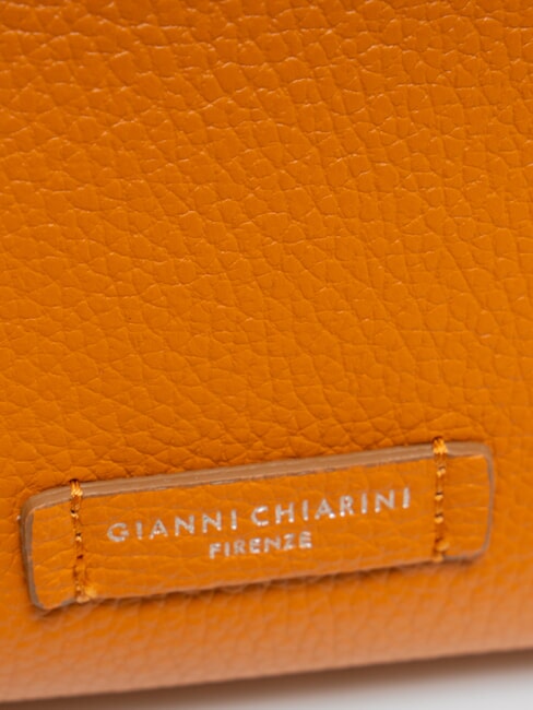 NORA POUCH Ledertasche mit Schultergurt w&uuml;rzen - Damentaschen