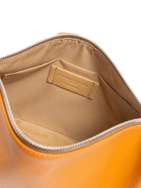 NORA POUCH Ledertasche mit Schultergurt w&uuml;rzen - Damentaschen