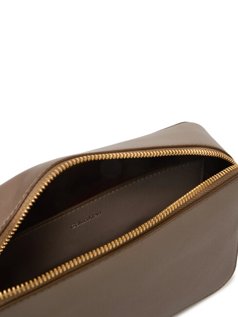 EMBOSSED LOGO Mini-Umh&auml;ngetasche W&uuml;stentaupe - Damentaschen