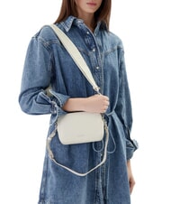 CALVIN KLEIN SIGNATURE LOGO STRAP Kameratasche mit Doppelfunktion Lilienwei&szlig; - Damentaschen - 5