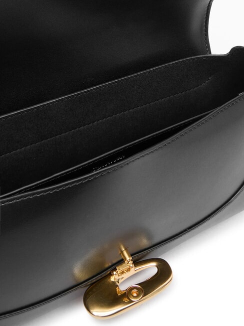 ENGRAVED Umh&auml;ngetasche auf Schwarz - Damentaschen