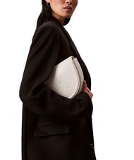 CALVIN KLEIN BOLD MONOGRAM Umh&auml;ngetasche Lilienwei&szlig; - Damentaschen - 4