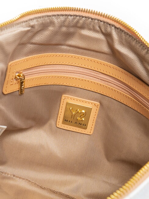 YESBAG SPECIAL Umh&auml;ngetasche aus Metall mit Umschlag Englische Rose - Damentaschen