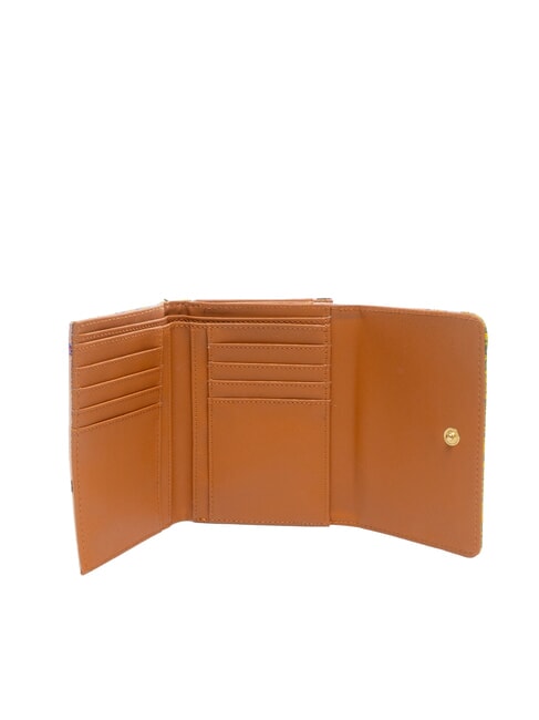 YESBAG Mittelgro&szlig;es M&uuml;nzportemonnaie gelbe Blume - Brieftaschen Damen