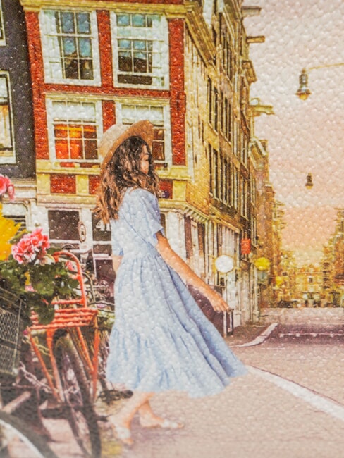 YESBAG Kleine Clutch mit Schulterriemen Holland-Tr&auml;ume - Damentaschen