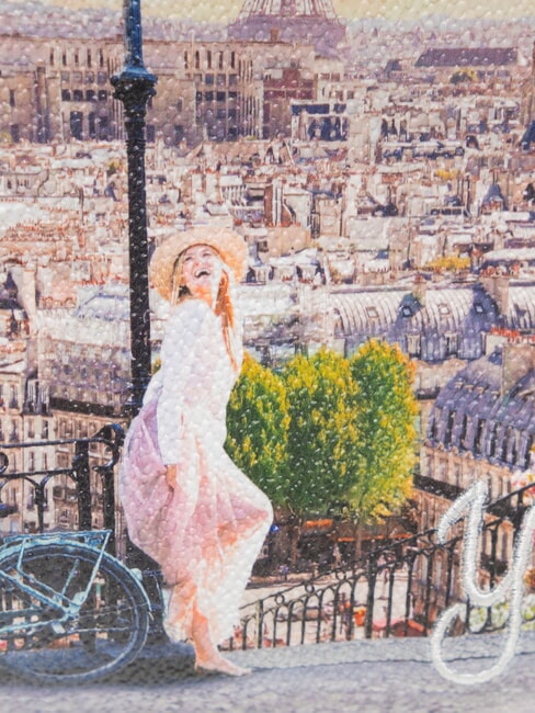 YESBAG Kleine Clutch mit Schulterriemen Promenade - Damentaschen