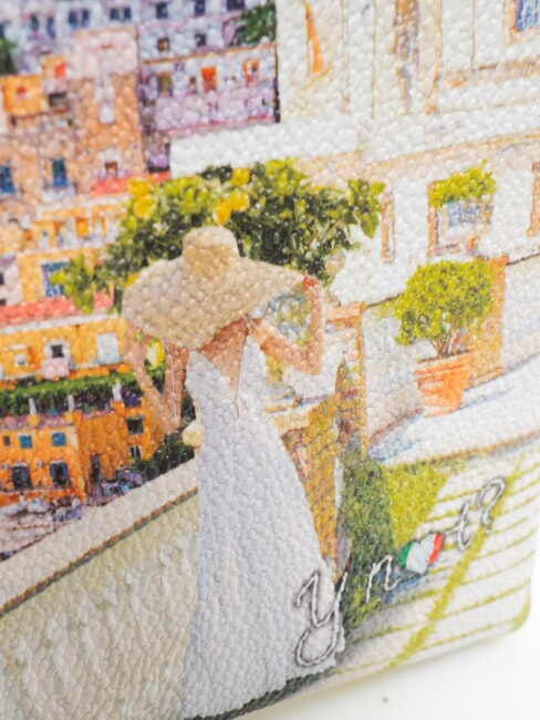 YESBAG Flache Clutch romantische K&uuml;ste - Damentaschen