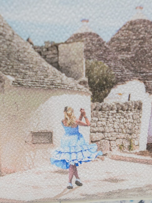 YESBAG Gro&szlig;e Schultertasche f&uuml;r Kameras Alice in Trulli - Damentaschen