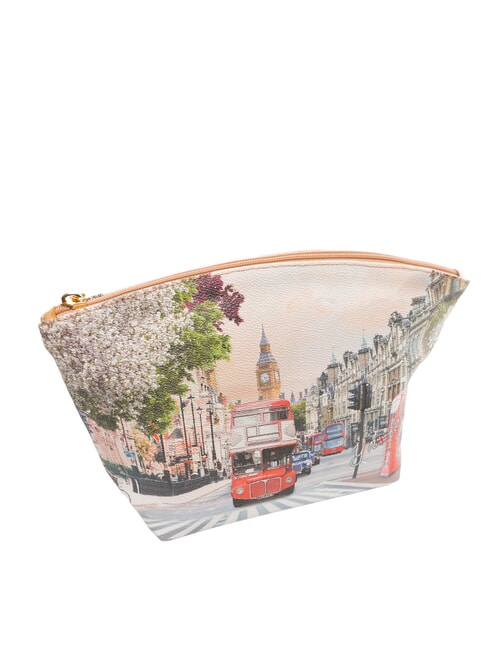 YESBAG Gro&szlig;er, ausgestellter Kosmetikkoffer London Rainbow - Beauty-Case