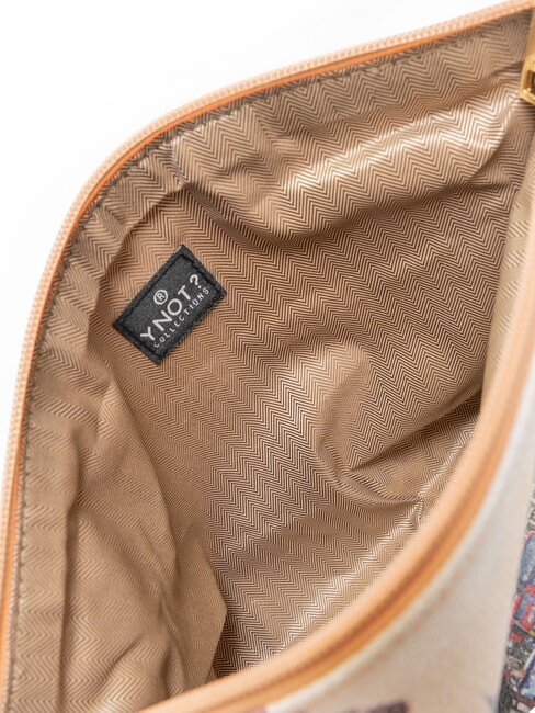 YESBAG Gro&szlig;er, ausgestellter Kosmetikkoffer London Rainbow - Beauty-Case