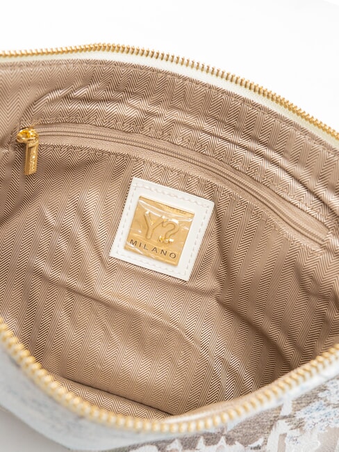 YESBAG Clutch mit Schulterriemen aus Metall Alice in Trulli - Damentaschen