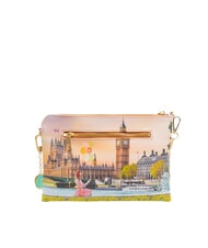 YNOT YESBAG Clutch mit Schulterriemen aus Metall gelbe Blume - Damentaschen - 4