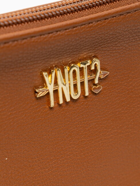 LOVERS Umschlagtasche mit Handgelenkschlaufe br&auml;unen - Damentaschen