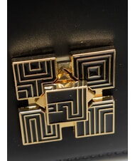 YNOT LUCY Schultertasche mit Klappe SCHWARZ - Damentaschen - 3