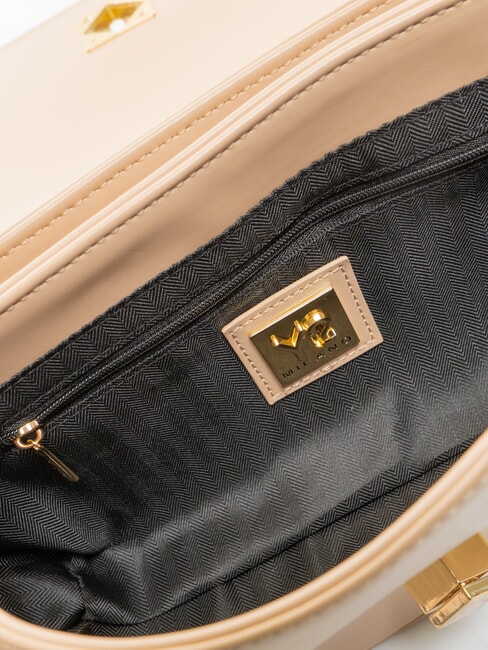 LUCY Schultertasche mit Klappe Sand - Damentaschen