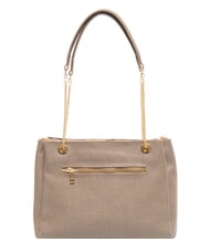 YNOT LUX Schultertasche mit Kettenhenkeln Havanna - Damentaschen - 4