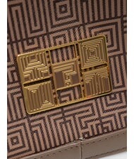 YNOT LABIRINT Schultertasche mit Klappe Nuss - Damentaschen - 3