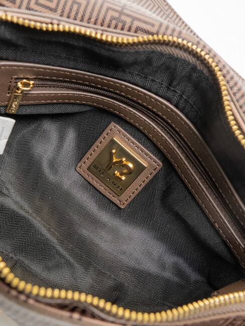 LABIRINT Schultertasche mit Ketteneinsatz Nuss - Damentaschen