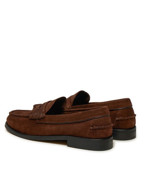 CLASSIC HILFIGER Wildleder-Loafer braun - Herrenschuhe