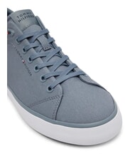TOMMY HILFIGER TH LOW CORE Canvas-Sneaker bew&ouml;lktes Grau - Herrenschuhe - 3