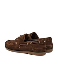 TOMMY HILFIGER TH BOAT CORE Wildleder-Loafer Legacy-Braun - Herrenschuhe - 5