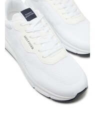 TOMMY HILFIGER LIGHTWEIGHT RWB Sneakers aus Stoff Wei&szlig; - Herrenschuhe - 3