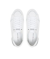 TOMMY HILFIGER CORE CORPORATE Ledersneakers Wei&szlig; - Herrenschuhe - 4