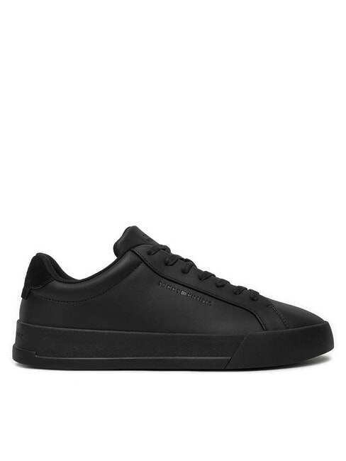 COURT BETTER Ledersneakers Schwarz - Herrenschuhe