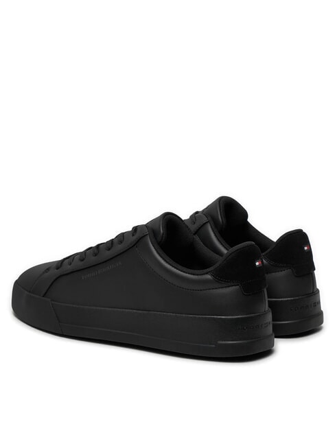 COURT BETTER Ledersneakers Schwarz - Herrenschuhe