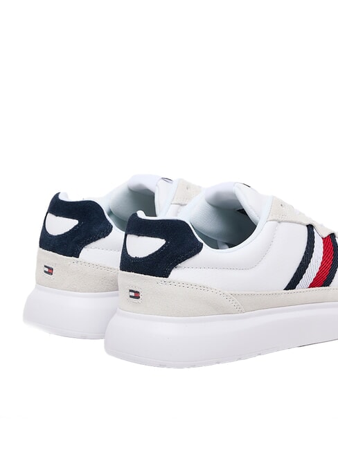 LIGHT CUPSOLE MIX Ledersneakers strahlendes Wei&szlig;/Andorra - Herrenschuhe