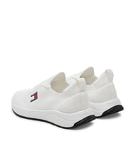 TOMMY HILFIGER THJ KNITTED Sneakers aus Stoff ecru - Herrenschuhe - 5