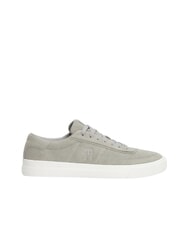 TOMMY HILFIGER TH CUPSET SUEDE Ledersneakers antikes Silber - Herrenschuhe - 4