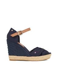 TOMMY HILFIGER BASIC BASIC Hohe Sandalen mit offener Zehenpartie Raum blau - Damenschuhe - 2