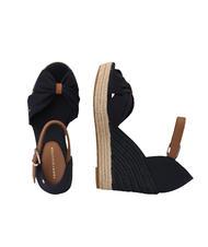 TOMMY HILFIGER BASIC BASIC Hohe Sandalen mit offener Zehenpartie Raum blau - Damenschuhe - 4