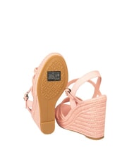 TOMMY HILFIGER ELENA Espadrille-Keilsandalen Rosa - Damenschuhe - 4