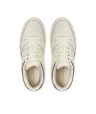 TOMMY HILFIGER TH Damen-Sneaker aus klobigem Leder Elfenbeinbl&uuml;tenblatt - Damenschuhe - 4