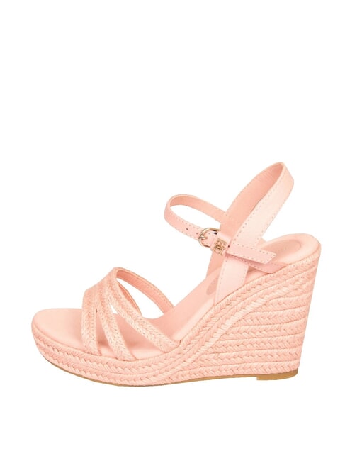 ELENA Espadrille-Keilsandalen Rosa - Damenschuhe