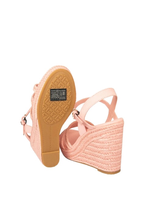 ELENA Espadrille-Keilsandalen Rosa - Damenschuhe