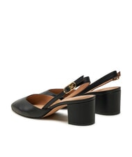 TOMMY HILFIGER ELEGANT Lederpumps mit Fersenriemen Schwarz - Damenschuhe - 6