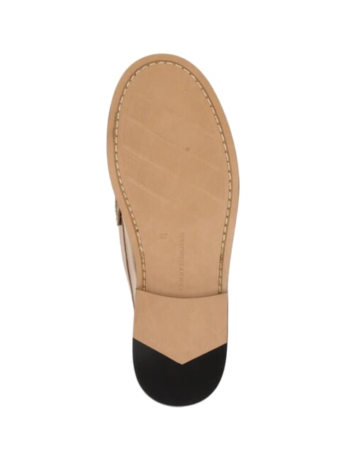 TH METALLIC Slipper aus Metallic-Leder Gold - Damenschuhe