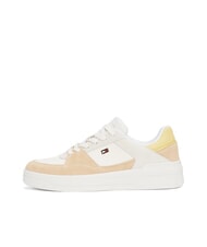 TOMMY HILFIGER BASKET MIX Damen-Sneaker alter wei&szlig;er/toniger Kiesel - Damenschuhe - 2