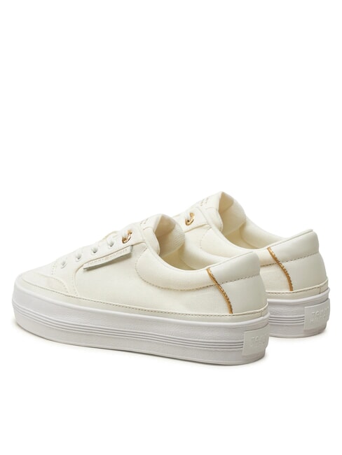 ESSENTIAL Canvas-Plateau-Sneaker ecru - Damenschuhe